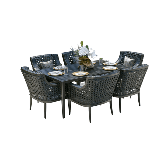 Monterey Outdoor Dining Table Set Of 7 (KIT)