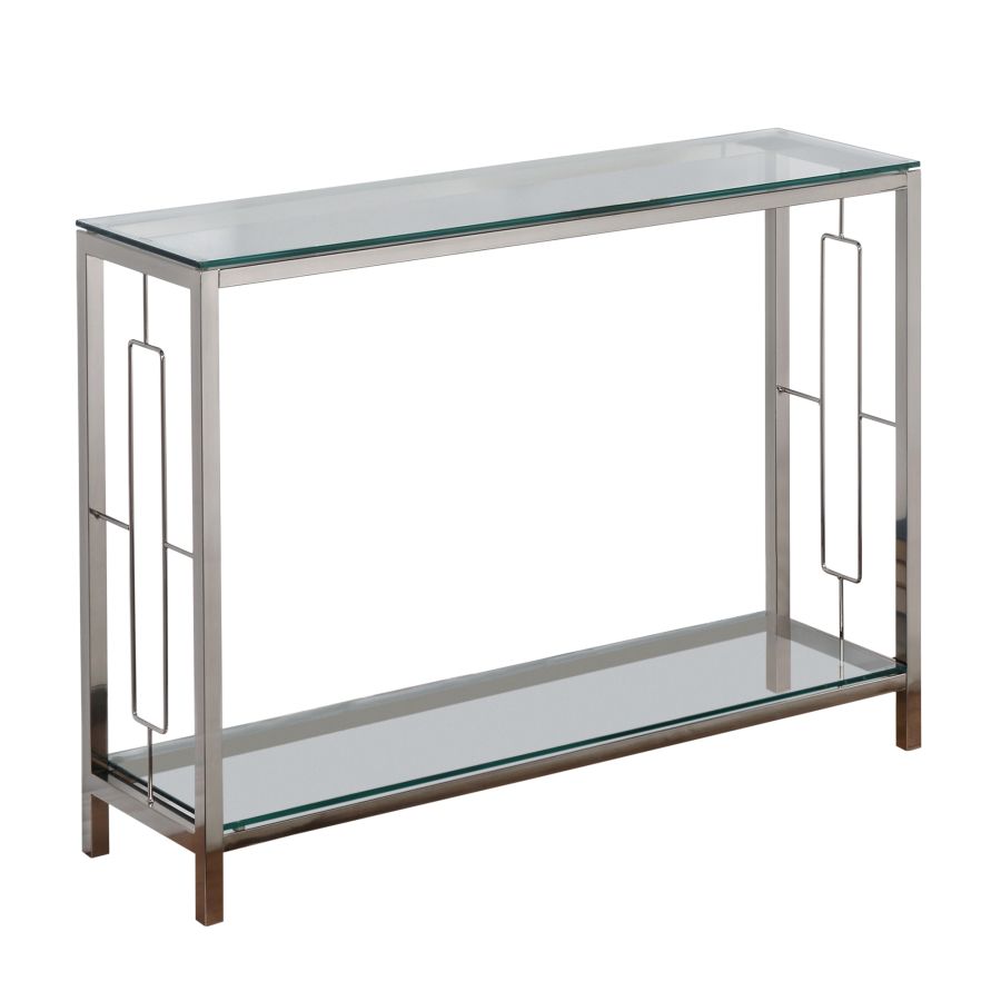 Athena Console Table Chrome