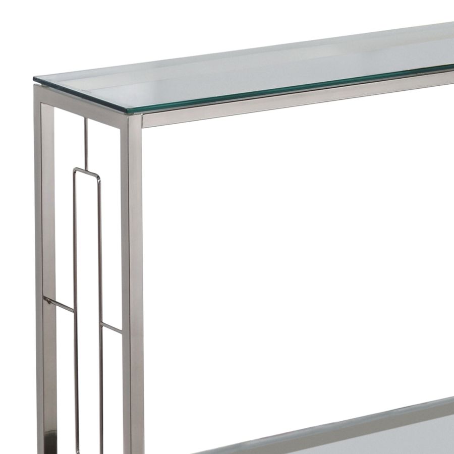 Athena Console Table Chrome