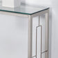 Athena Console Table Chrome