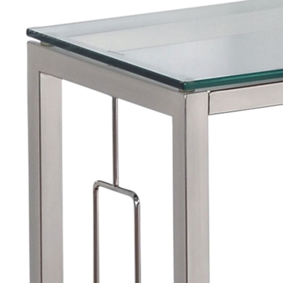 Athena Console Table Chrome