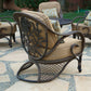 Grand Bonaire Weave 6 Piece All Inclusive Outdoor Firepit Set (KIT)