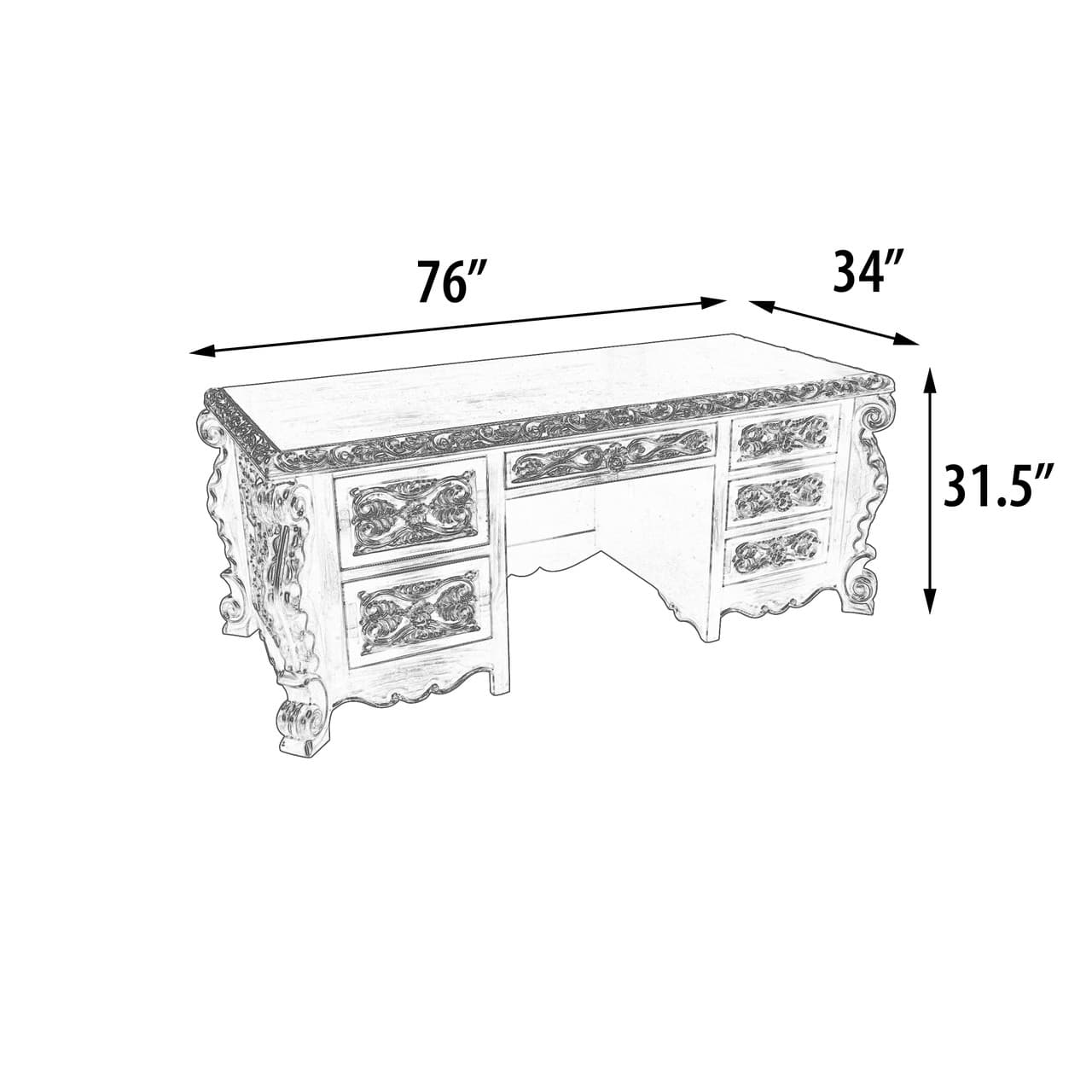 Conquistador Desk