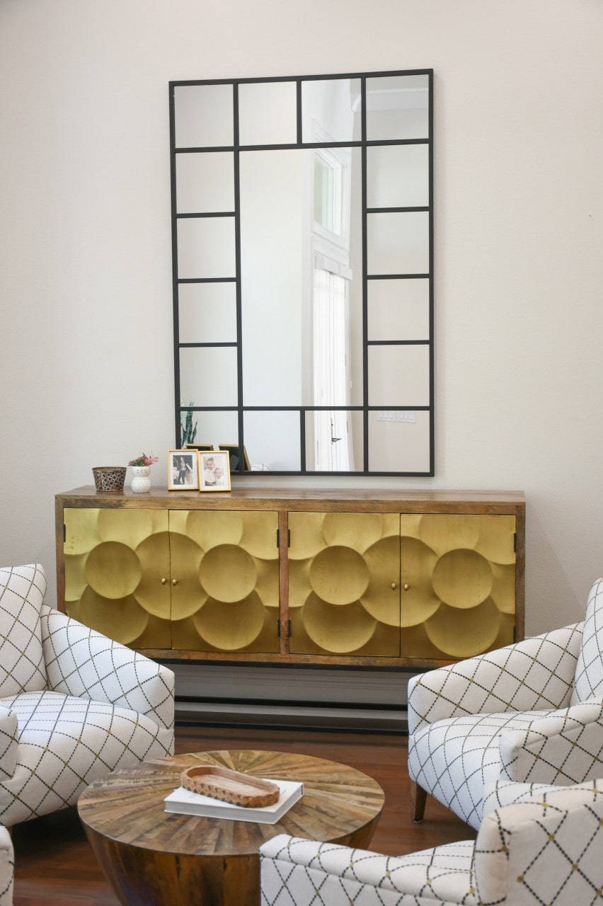 Capiz Sideboard on Stand-sold out