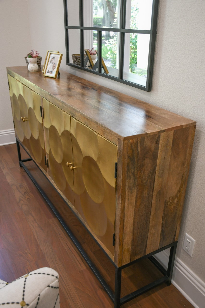 Capiz Sideboard on Stand-sold out