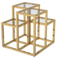 Casini Accent Table in Gold