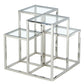 Casini Accent Table in Silver