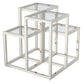 Casini Accent Table in Silver