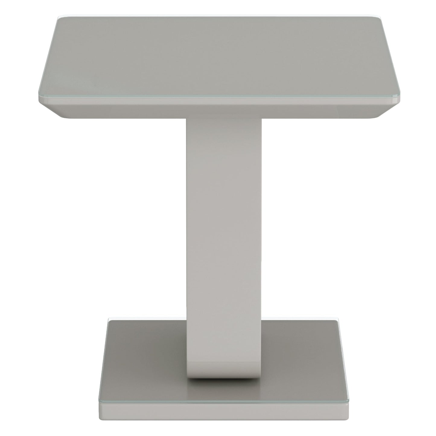 Corvus Accent Table in Warm Grey