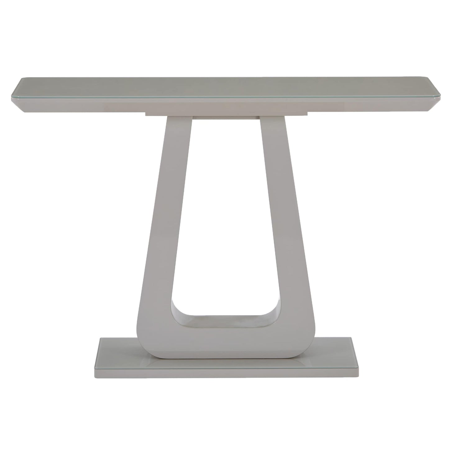 Corvus Console Table in Warm Grey