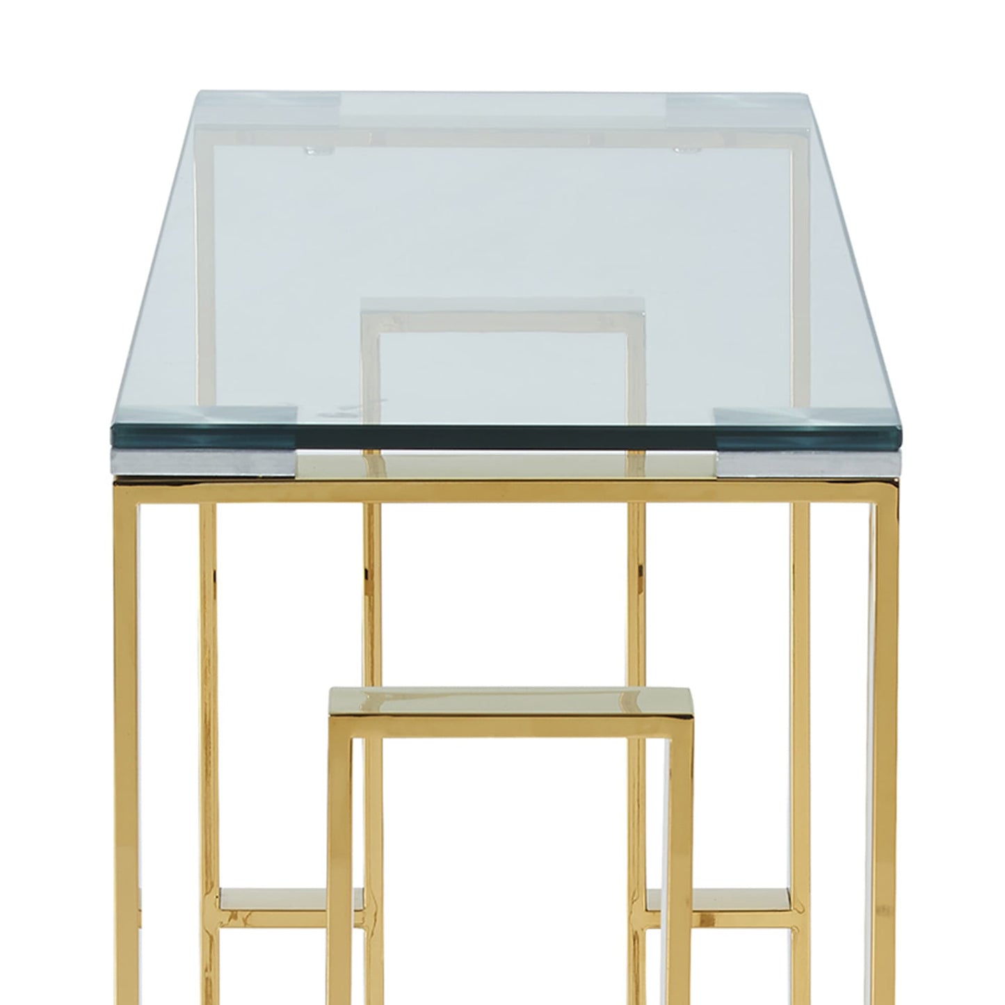 Eros Console/Desk in Gold