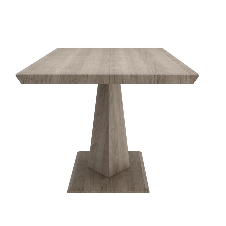 Eclipse Dining Table w/ Extension in Washed Oak