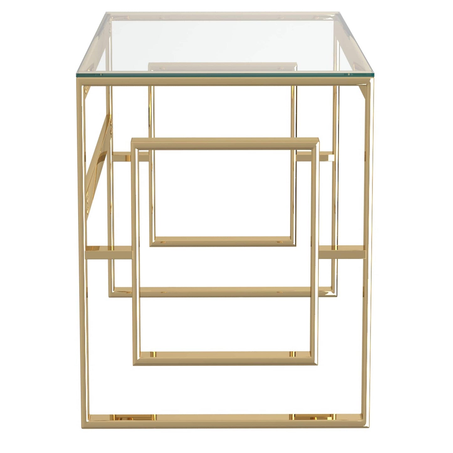 Eros Desk in Gold