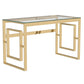 Eros Desk in Gold