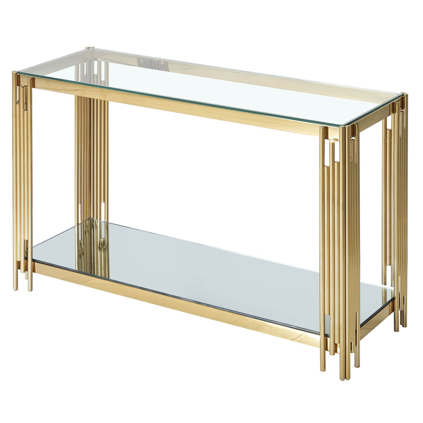 Estrel Console Table in Gold