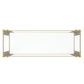 Estrel Console Table in Gold