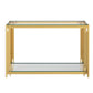 Estrel Console Table in Gold