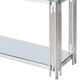 Estrel Console Table in Silver