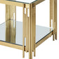 Estrel Large Accent Table in Gold