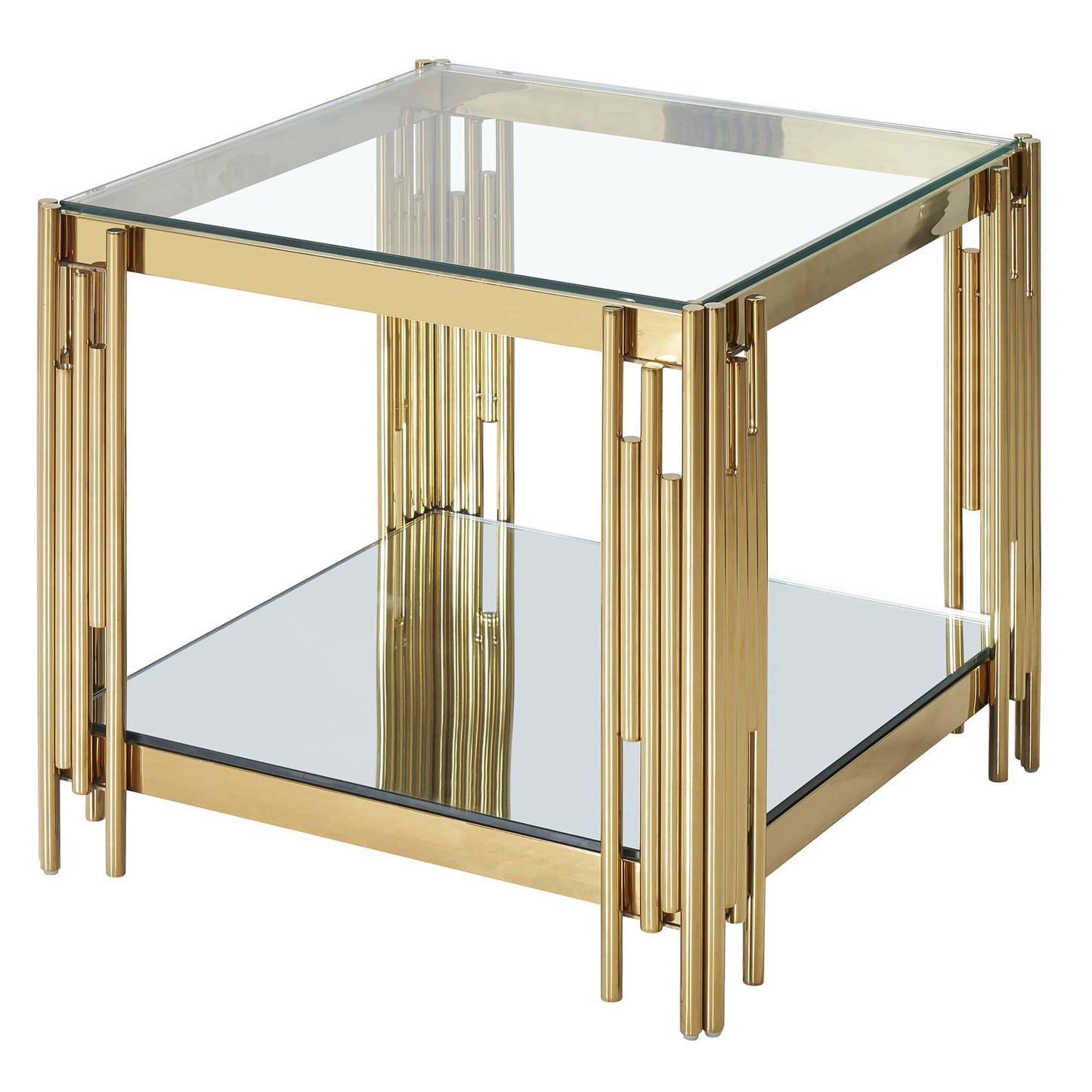 Estrel Large Accent Table in Gold