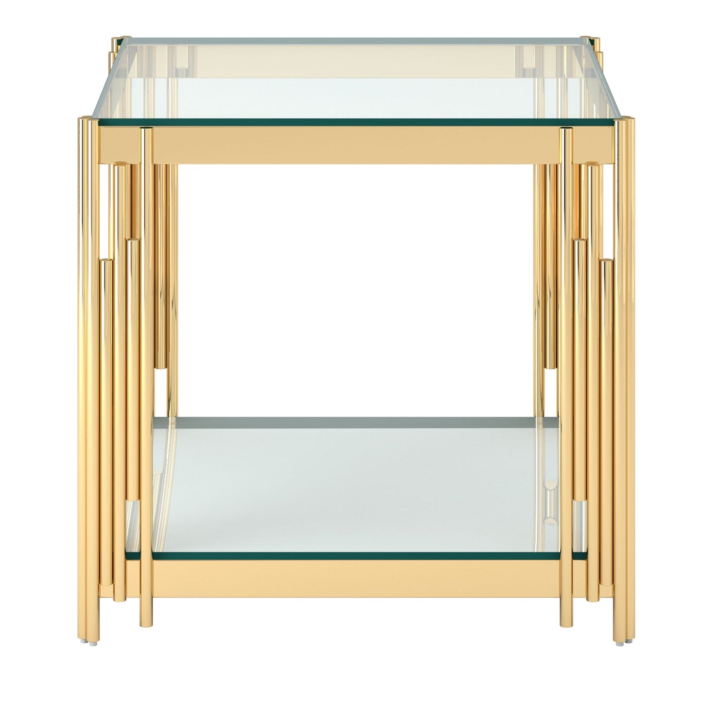 Estrel Large Accent Table in Gold