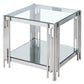 Estrel Large Accent Table in Silver