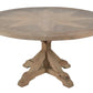 Inverness Farmhouse Reclaimed Pine 60 Inch Round Table Dining Set 5