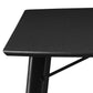 Leon Rectangular Dining Table in Black