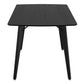 Leon Rectangular Dining Table in Black