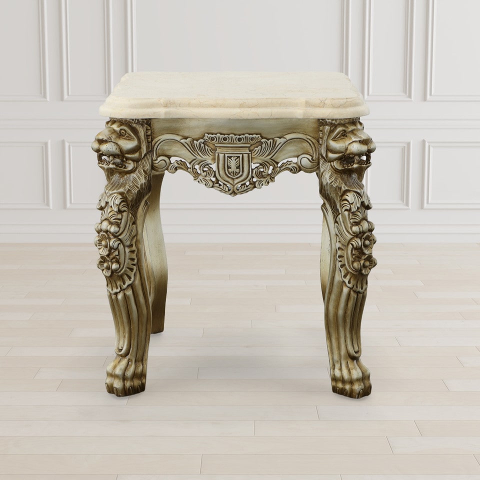 Platina Lion Coffee Table Set of 3