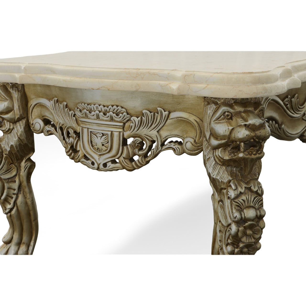 Platina Lion Coffee Table Set of 3