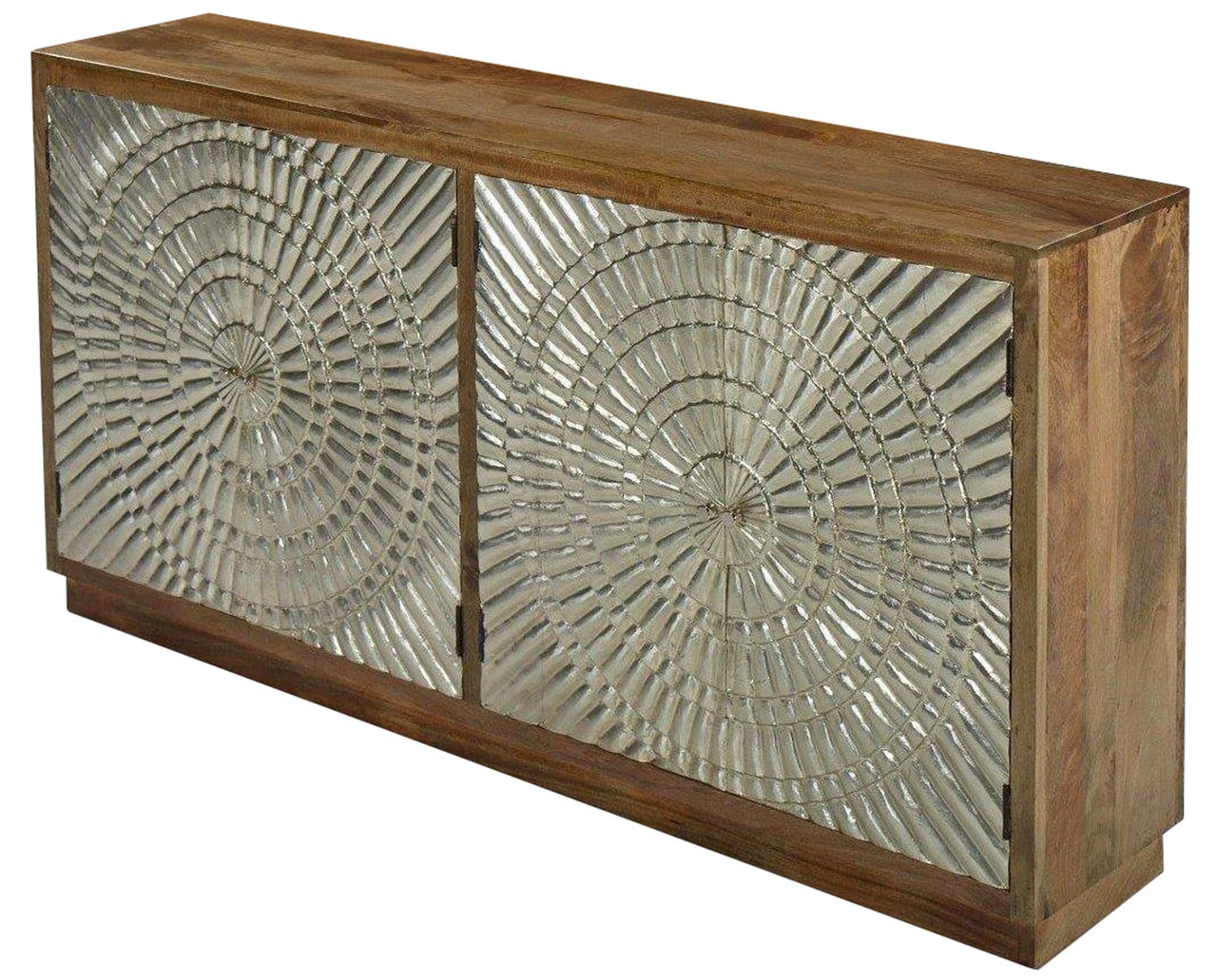 Modern Mango Aluminum Credenza