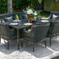 Monterey Outdoor Dining Table Set Of 7 (KIT)