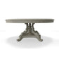 Mystique Gray Mahogany Anglia 72" Rd Dining Table