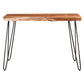 Nila Console/Desk in Natural and Black