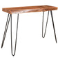 Nila Console/Desk in Natural and Black