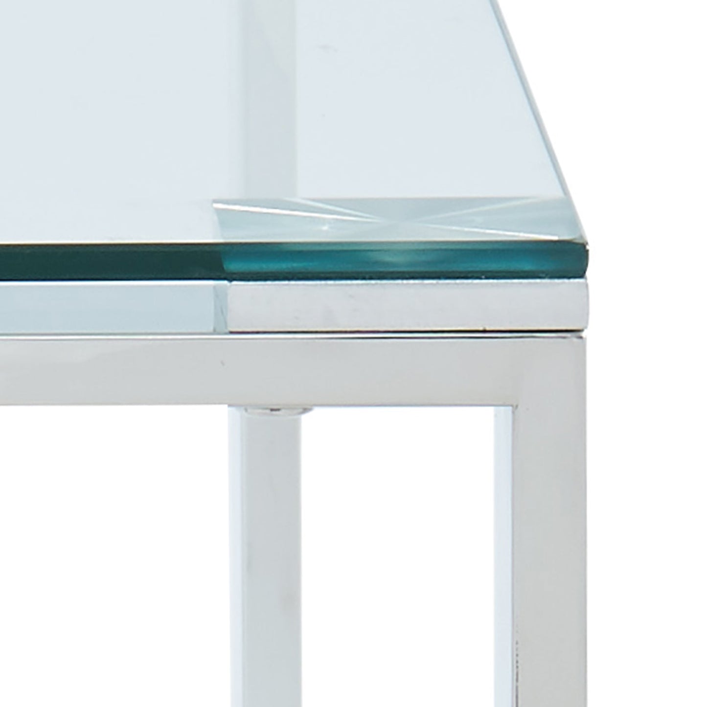 Zevon Coffee Table in Silver