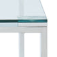 Zevon Console/Desk in Silver