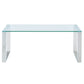 Zevon Coffee Table in Silver