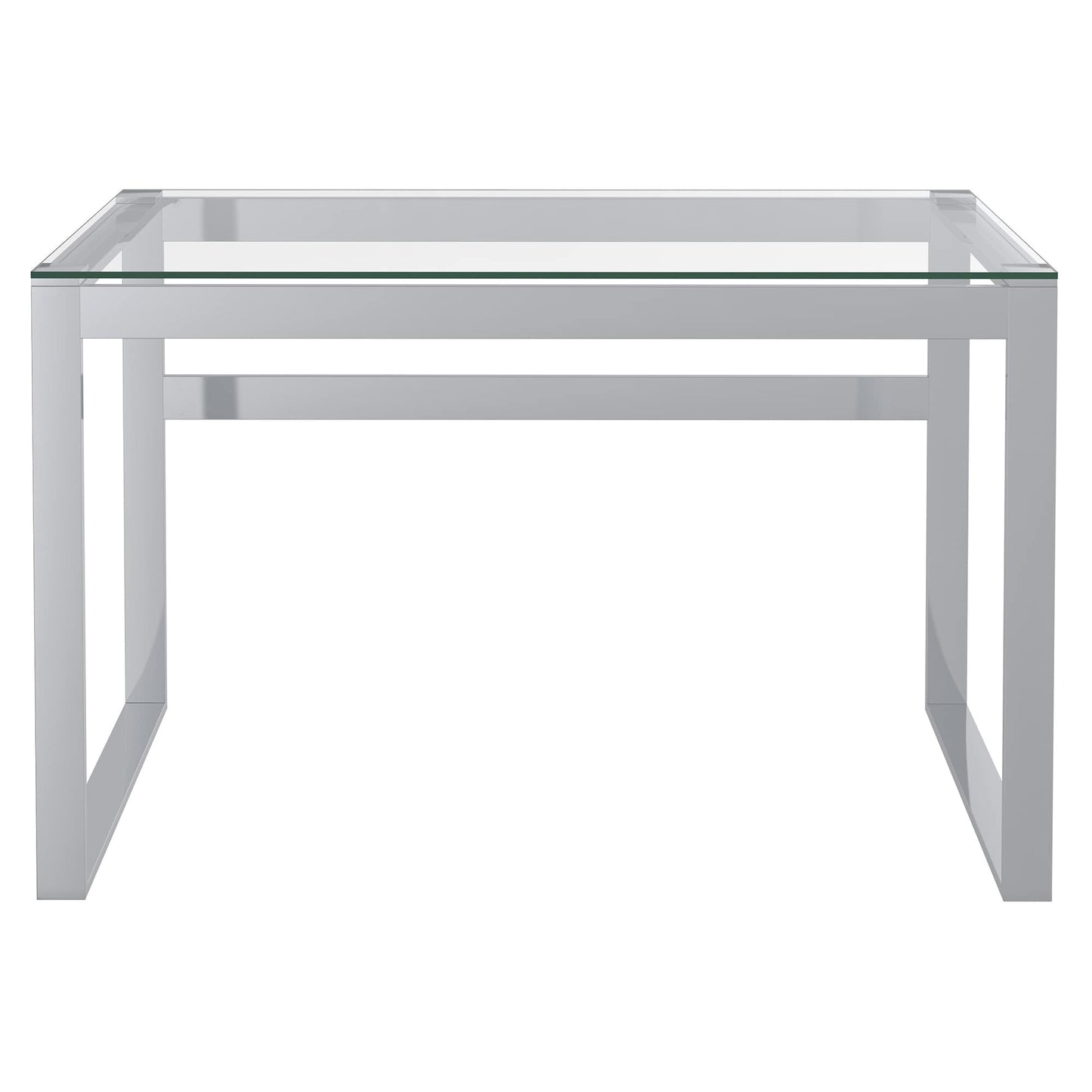 Zevon Desk in Silver