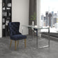 Zevon Desk in Silver