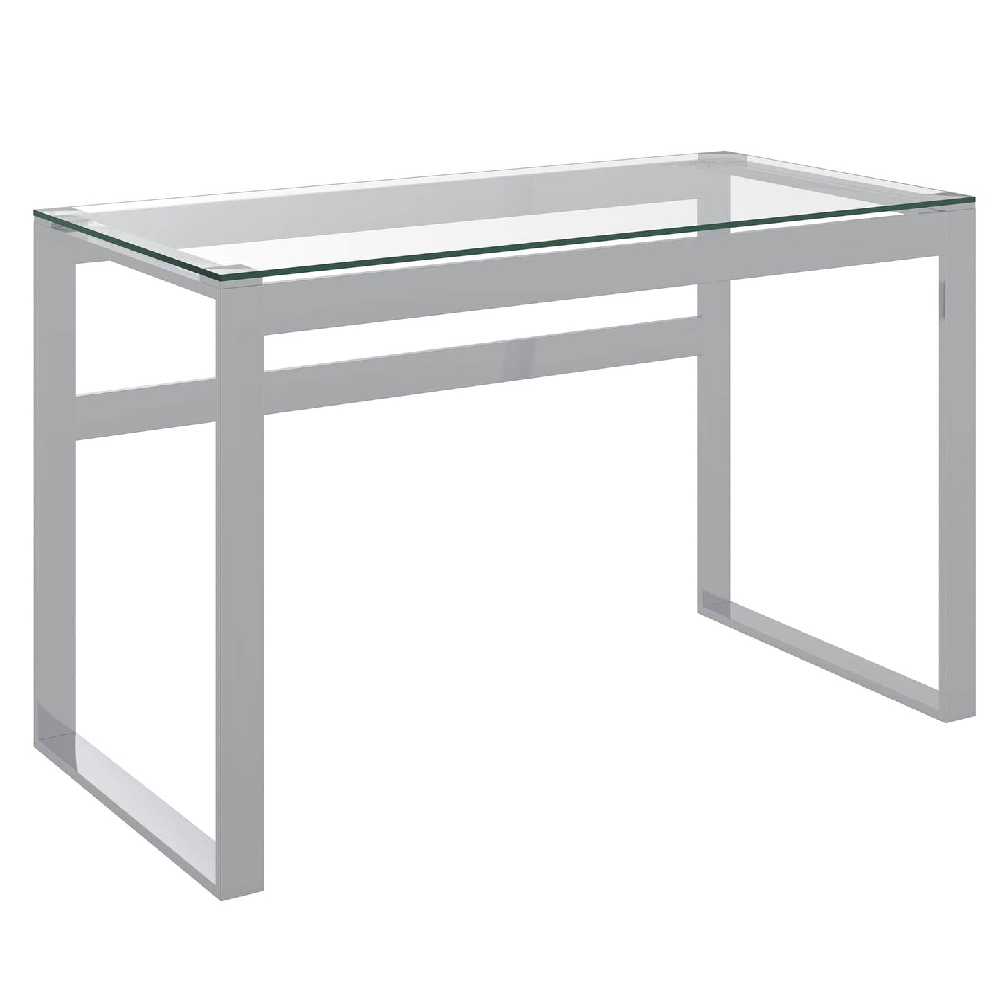 Zevon Desk in Silver