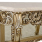 Platine Petticoat Crema Marble Top Console Table