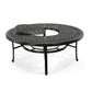 Grand Bonaire Weave 6 Piece All Inclusive Outdoor Firepit Set (KIT)