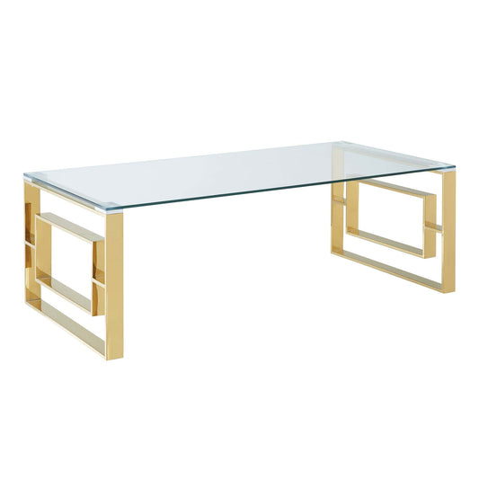 Eros Coffee Table in Gold
