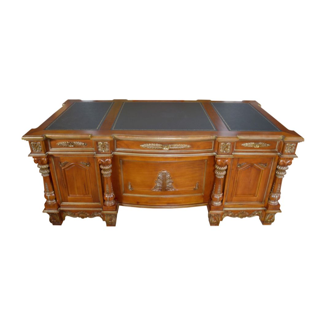 Monarch Mahogany Executive Desk VC (KIT)