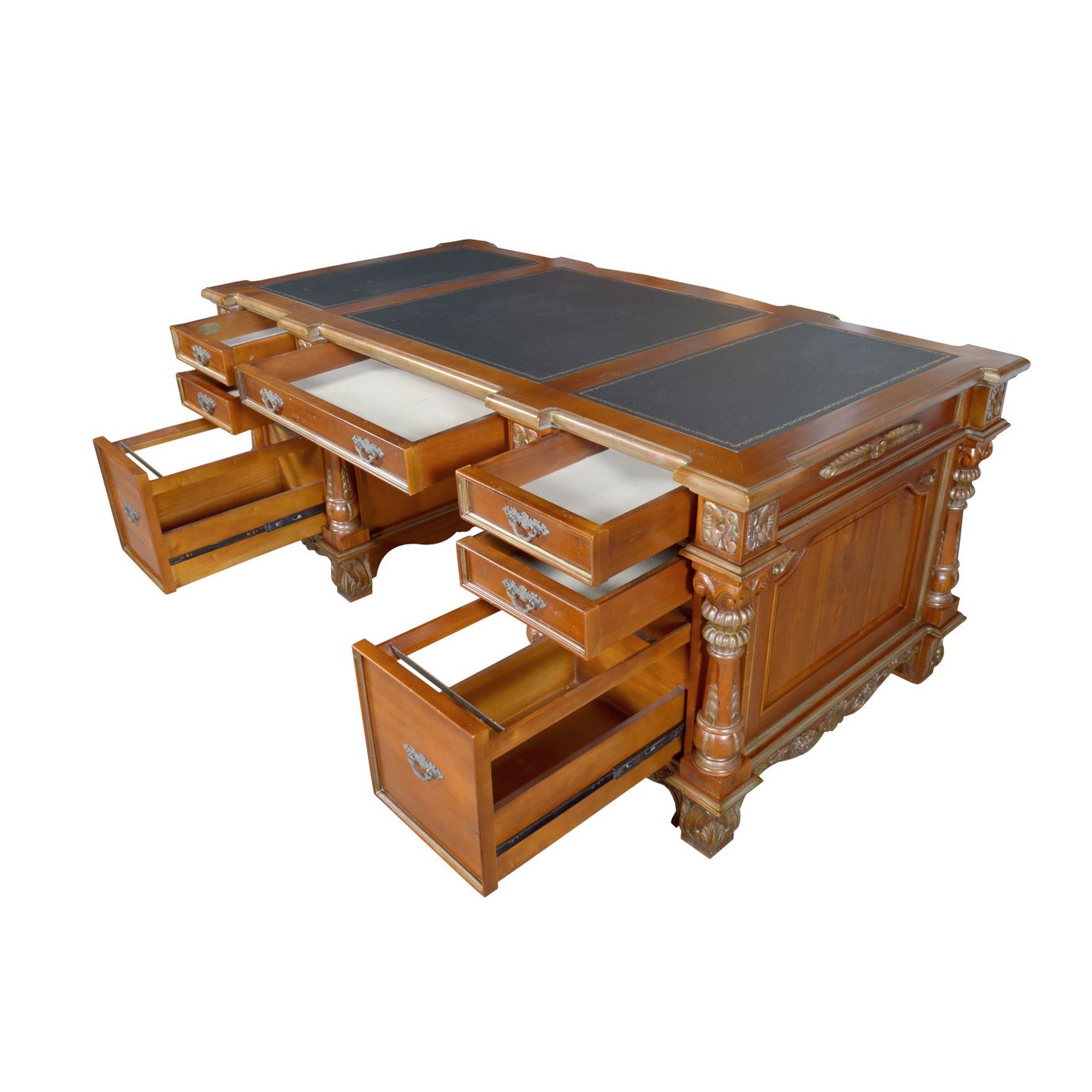 Monarch Mahogany Executive Desk VC (KIT)