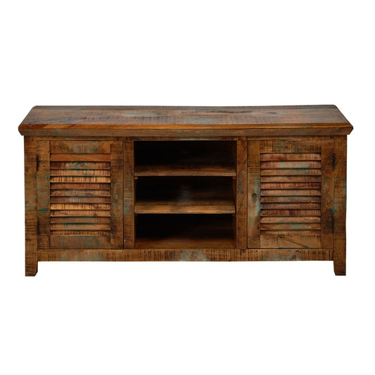 Rustic Entertainment TV Console Unit