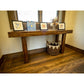 Cinnamon Amber Console Table