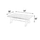 Mango Wood Industrial Coffee Table